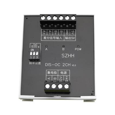 China Converter 5V Differential TTL Singal into Collector 24V HTL Signal 2 Ways Support PLC NPN and PNP for sale