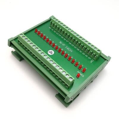 China PLC Signal Conversion Module Level Polarity Converter NPN to PNP 16 Ways for sale