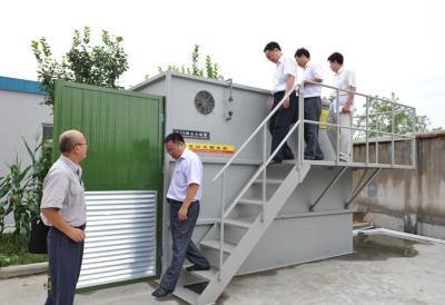 China Carbon steel or SS MBR equipment /  Package Sewage Treatment Plant biological process for sale