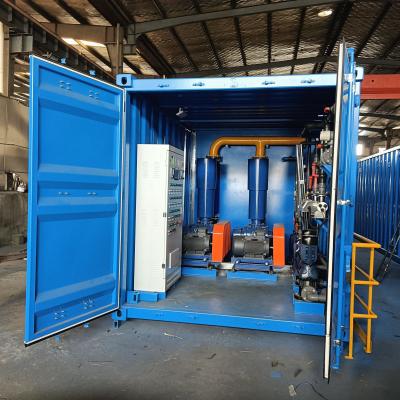China Containerized Package Sewage Treatment Plant 50m3d SS HDPE for sale