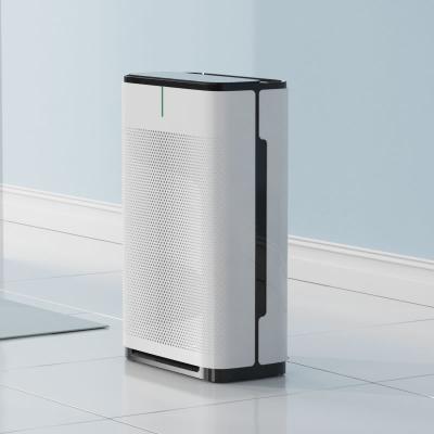 China Ivory White H12 Medical Grade Hepa Air Purifier 120W With Child Lock for sale