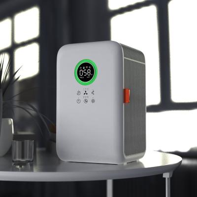 China Mini purificador de aire iónico portátil para habitación con humidificador para bacterias y polvo en venta
