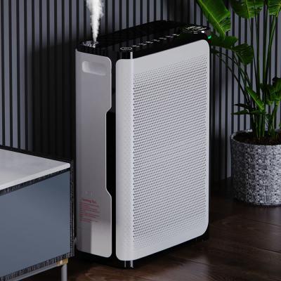 China PM2.5 Ultrasonic Air Humidifier Hepa Uv Air Purifier For Air Conditioned Room for sale