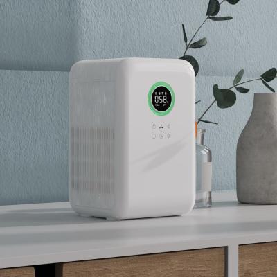 China Office Desktop Smart Air Purifier Anion Function Fog Free Humidification for sale