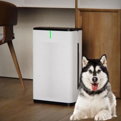 China El mejor purificador de aire para mascotas con pantalla táctil LED y modo silencioso en venta