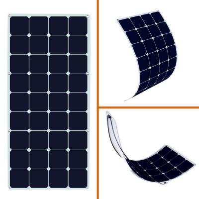 China Super Slim Portable 12V Solar Panel , 120 Watt Solar Panel For Traveling for sale
