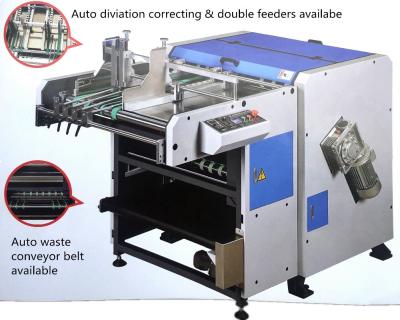 China V Dustless que sulca a alimentação de alinhamento de Atomatic da máquina para fazer caixas rígidas à venda