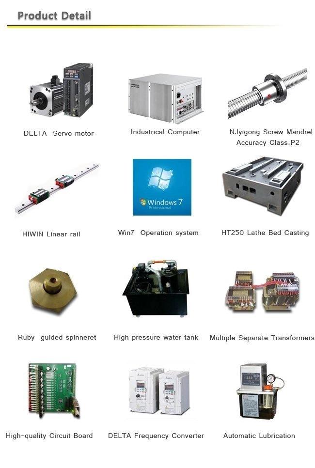 Servo Motor CNC Electrical Discharge Wire Cut EDM Machine D320c