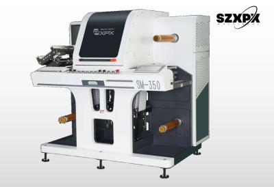 China CO2 Laser Label Cutting Machine Powerful With Air Cooling Mode for sale