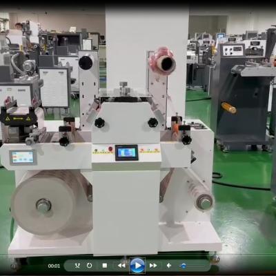 China Smart-210 servomotor autocolante máquina de corte a óleo semi ou completo corte rotativo de alta precisão à venda