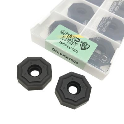 China ONHU08T508/ONMU080608 CNC Milling Cutting Tool Tungsten Carbide Face Mill Inserts for sale