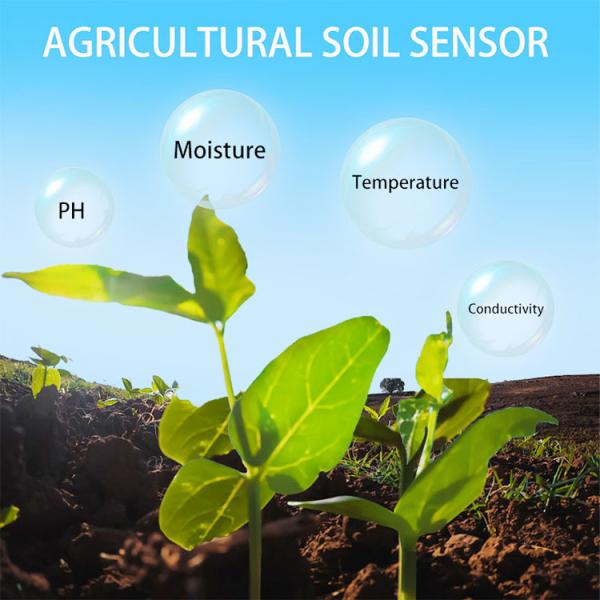 Quality Agricultural Planting Breeding Greenhouse Soil Monitoring Wireless Soil Moisture for sale