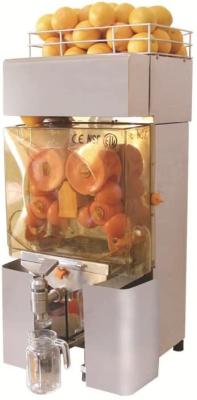 China Automatic Feeding Orange Juicer Machine Pomegranate Squeezer For Supermarket for sale