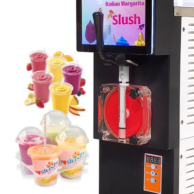 China Frozen Slush Machine For Ice Smoothie 1 Tank Big Capacity Commercial for sale
