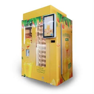China Hot Selling Wireless Touch Screen Cheap Orange Juice Food Vending Machines for sale