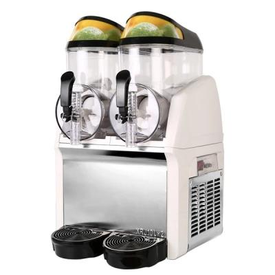 China 10L Commercial Slushie Maker Machine Ice Dual Bowl Margarita Smoothie Frozen for sale