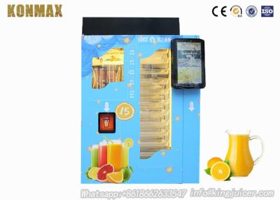 Chine Distributeur automatique de jus d'orange de libre service, distributeur automatique frais orange à vendre