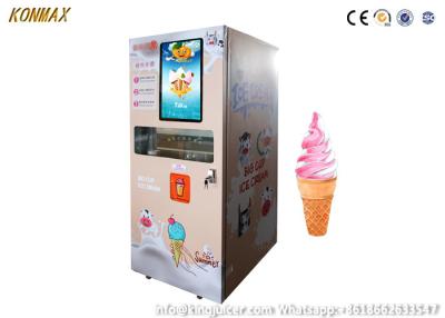 China 20L Coin Operated Ice Cream Vending Machine  Direct Cooling for sale