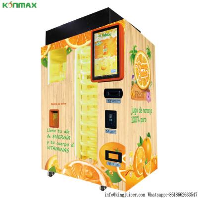 Chine Distributeur automatique fraîchement serré automatique de jus d'orange de Sterilazation de l'ozone avec l'affichage à cristaux liquides Nfc à vendre