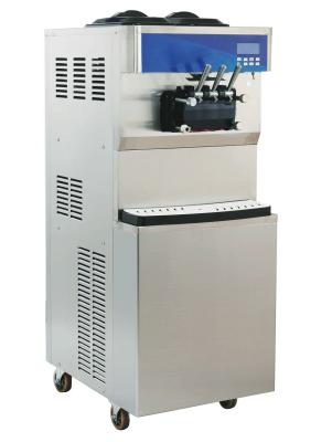 China Automatic Italian Soft Cone Ice Cream Machine Pre Cooling System Ice Making Machine for sale