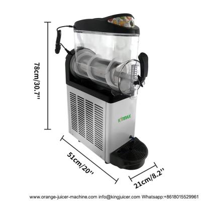 China SS 12 litros de Icee Slushie de la máquina de máquina congelada SASO de la bebida en venta