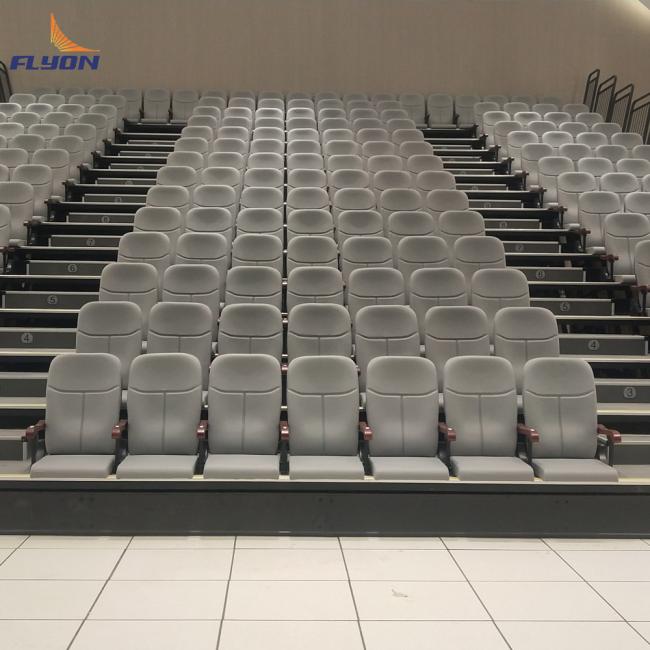 Auditorium seating project with custom color configuration