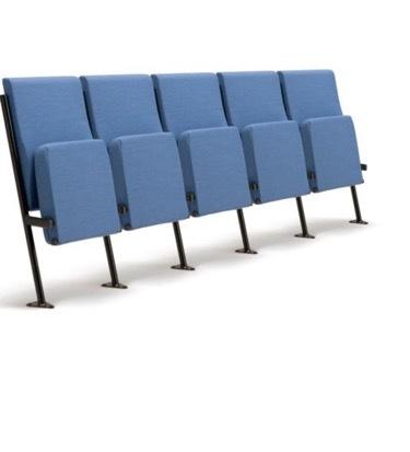 Theater seating installation project reference showing professional installation