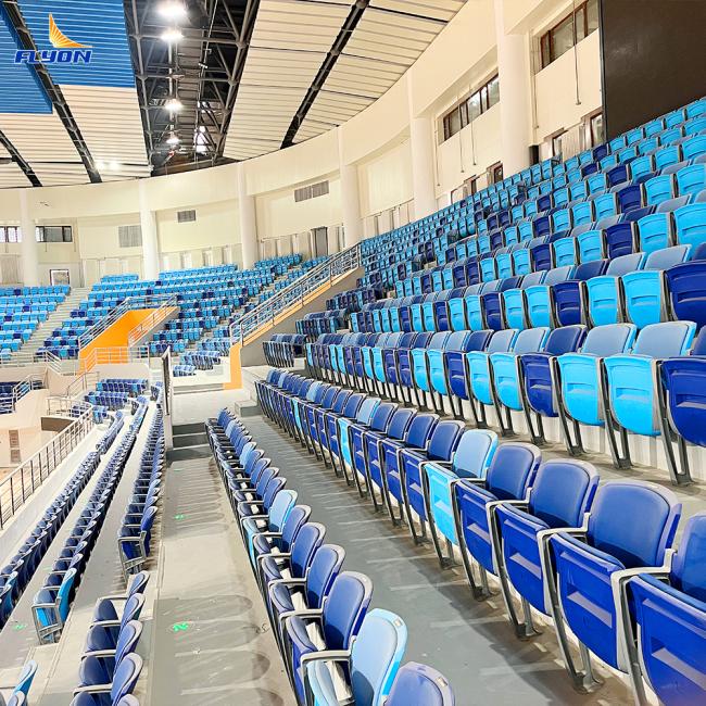 ACE Stadium Chair - Black sports seating for stadiums and athletic facilities
