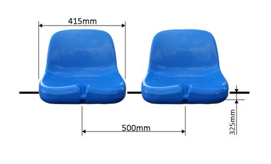 IKA stadium seat in use