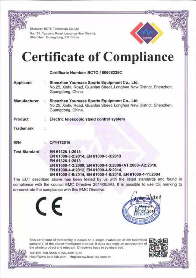 Safety certification