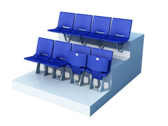 X stadium seat product view