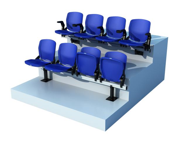 Shell stadium seat product view