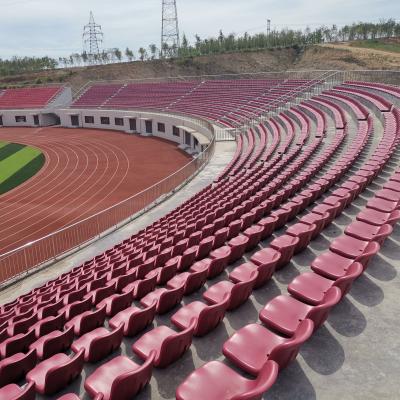 China Flat Installation Plastic HDPE Football Stadium Seats The Stadium Chair Company for sale