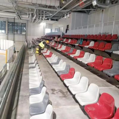 China Customizable Colors Plastic Stadium Seating For Football Grandstands for sale