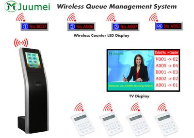 China 17 inch Touchscreen Queue Management System Ticketing Dispenser for sale
