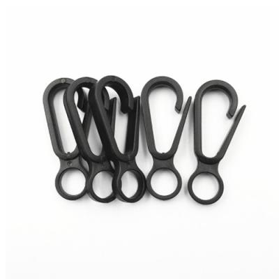 Chine POM en plastique 1G Mini Snap Hook Black de plastique POM Quick Link à vendre