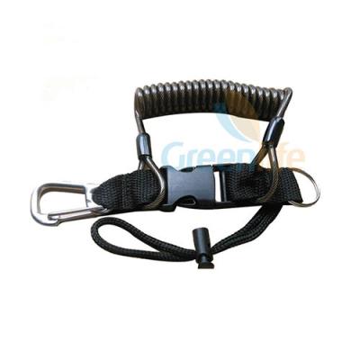 China Underwater Camera Quick Release Coil Lanyard for sale