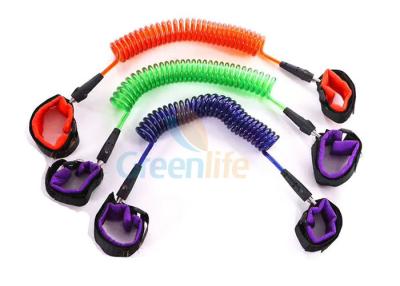 China 2.5 Meter Extended Length Child Anti Lost Strap For Protection Custom Colors for sale