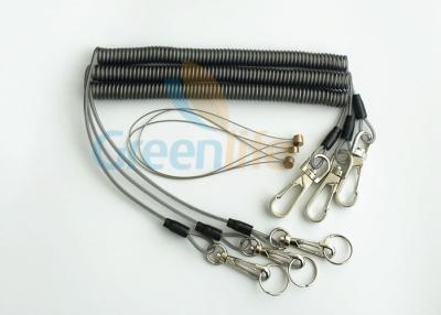 中国 保証ロープ ワイヤー用具のための引き込み式のコイルのコードの落下保護、3メートルの最高の伸張 販売のため