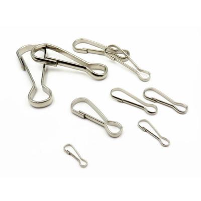 China ROHS Metal 120mm Length J Hook Lanyard Strap Clips for sale