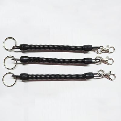 China Universal Expanding 1.2mm String Coil Key Holder With Split Ring for sale