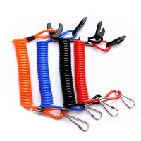 China Colored Durable Outboard Coiled Kill Cords For All Types Of Engine for sale