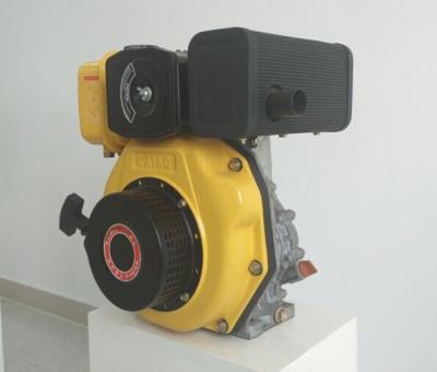 China Professional 3.68kva One Cylinder Small Diesel Engine 1500rpm With Recoil Starter for sale