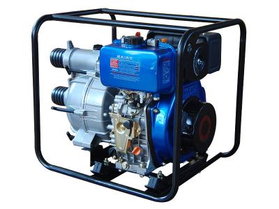 China 3600 Rpm Diesel Motor Operated 3” Water Pump KDP30S Low Fuel Consumption for sale