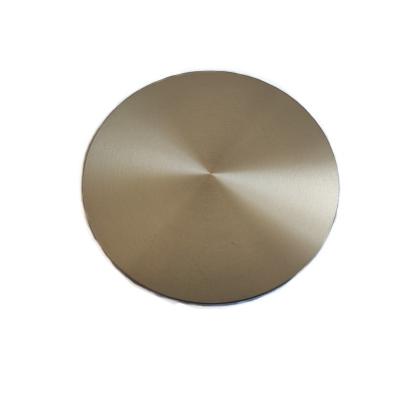 Китай Высокая чистота 4N5 Титановый цель для распыливания круглые диски Цель для покрытия продается