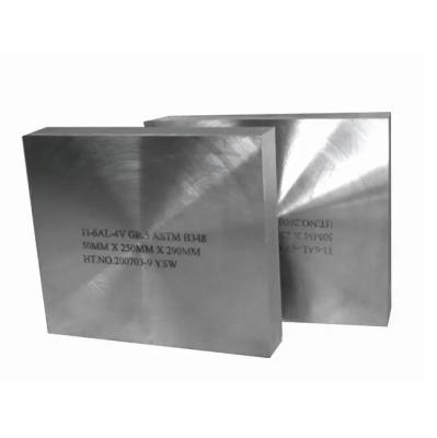 China Titanio de alta calidad GR5 GR7 Placas y láminas de titanio puro de aleación de titanio en venta
