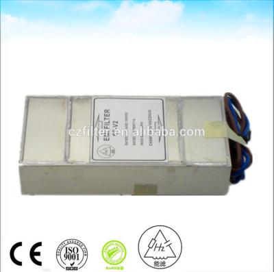 China 2 Lines Singlephase 120 250v Ac Emi Filter 1a Video Power Line Noise Filter competitive price for sale