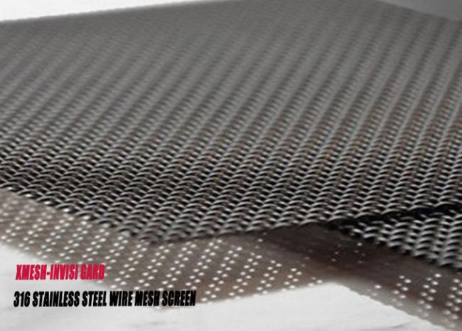 Vinyl Coated Pet Proof Flyscreen Mesh With Black Color North America Standards 3
