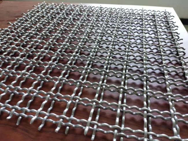 aluminum crimiped wire mesh