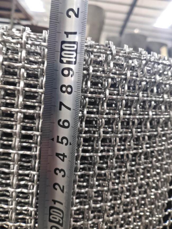 stainless steel crimped wire mesh